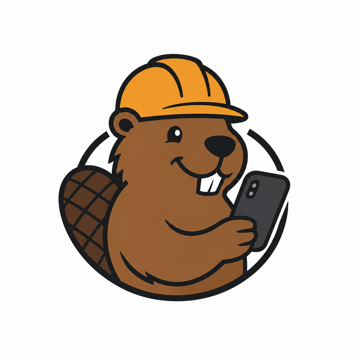 Logo Castor Digital, agence marketing pour artisans du bâtiment